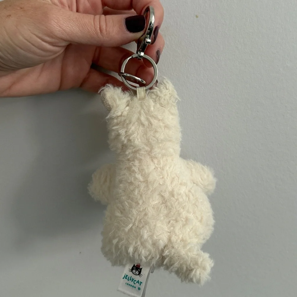 Jellycat Munro Scottie Dog Bag Charm - Picture 4 of 5